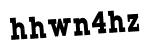 Click to hear an audio file of the anti-spam word